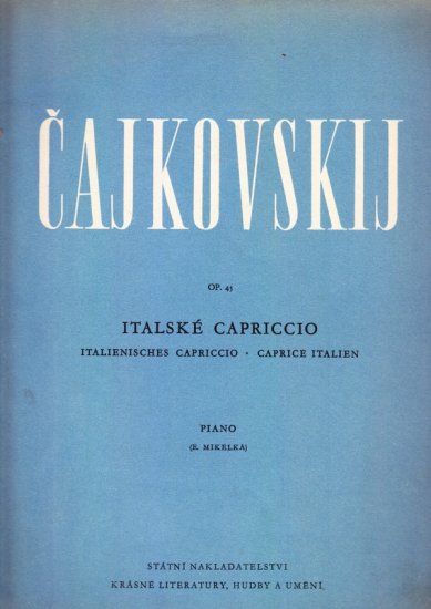 Italské capriccio op. 45 - Kliknutím na obrázek zavřete
