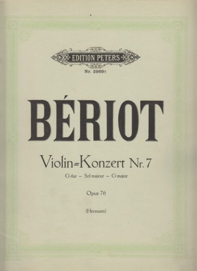 Violin Konzert nr.7 op.76 - Kliknutím na obrázek zavřete