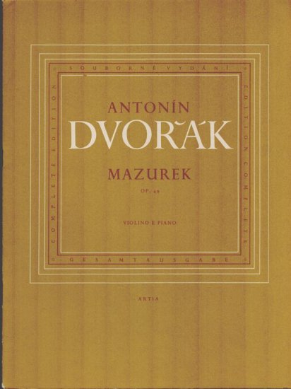 Mazurek op. 49 - Kliknutím na obrázek zavřete