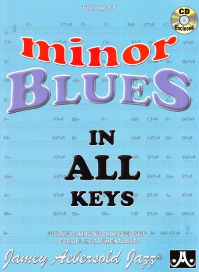 Minor Blues in All Keys + CD - Kliknutím na obrázek zavřete