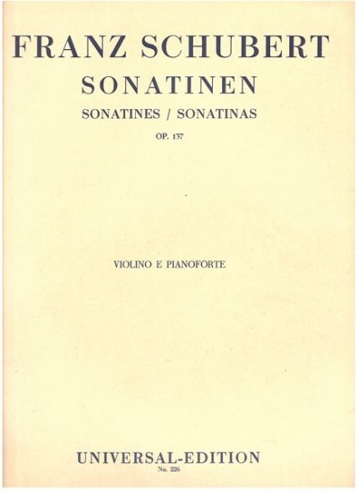 Sonatinen op. 137 - Kliknutím na obrázek zavřete