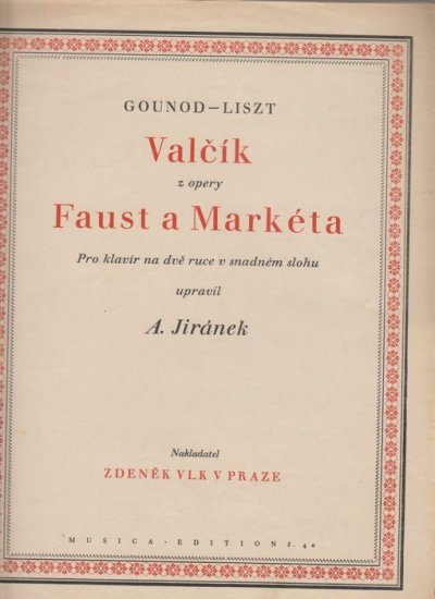Valčík z opery Faust a Markétka - Kliknutím na obrázek zavřete