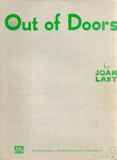 Out of Doors - Kliknutím na obrázek zavřete