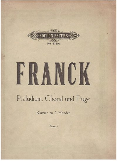 Preludium, Choral Und Fuge - Kliknutím na obrázek zavřete