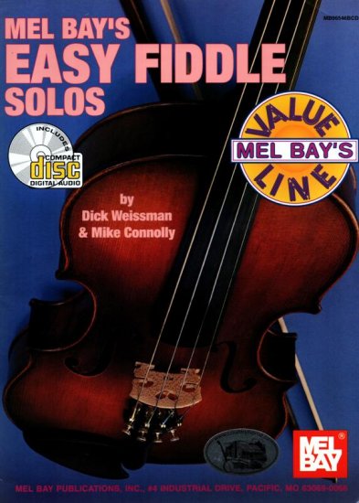 Easy Fiddle Solos + CD - Kliknutím na obrázek zavřete