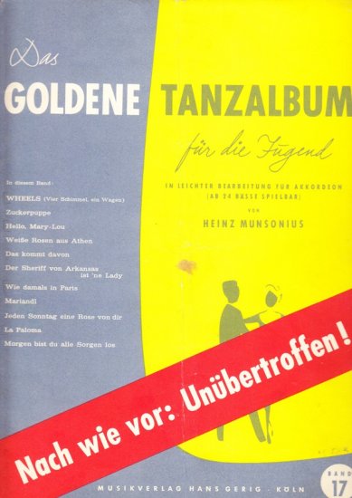 Goldene Tanzalbum Band 17 - Kliknutím na obrázek zavřete
