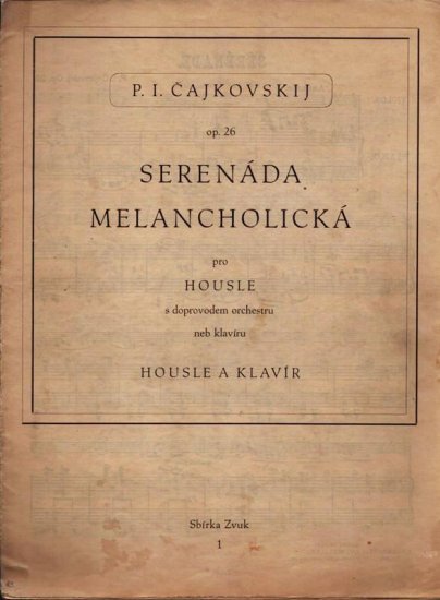 Serenáda melancholická op. 26 - Kliknutím na obrázek zavřete