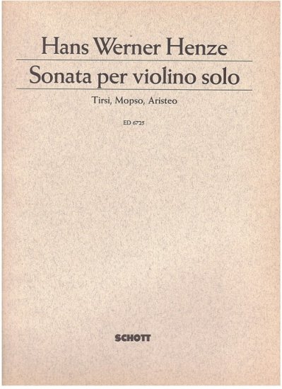 Sonata per violino solo - Kliknutím na obrázek zavřete