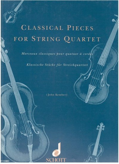 Classical Pieces for String Quartet - Kliknutím na obrázek zavřete