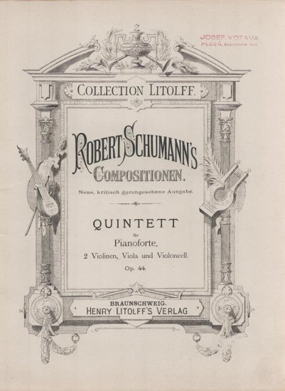 Quintett op. 44 - Kliknutím na obrázek zavřete