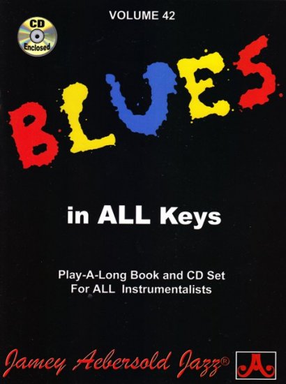 Blues in All Keys + CD - Kliknutím na obrázek zavřete
