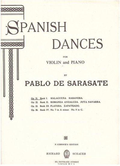 Spanish Dances 1 op. 21 - Kliknutím na obrázek zavřete