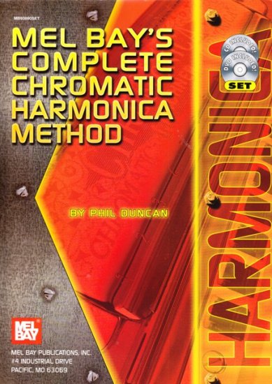 Mel Bays Complete Chromatic Harmonica Method + 2CD - Kliknutím na obrázek zavřete