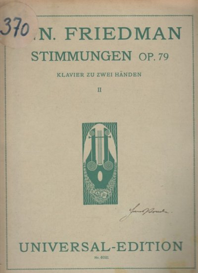 Stimmungen II op. 79 - Kliknutím na obrázek zavřete
