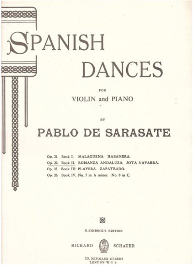 Spanish Dances 2 op. 22 - Kliknutím na obrázek zavřete