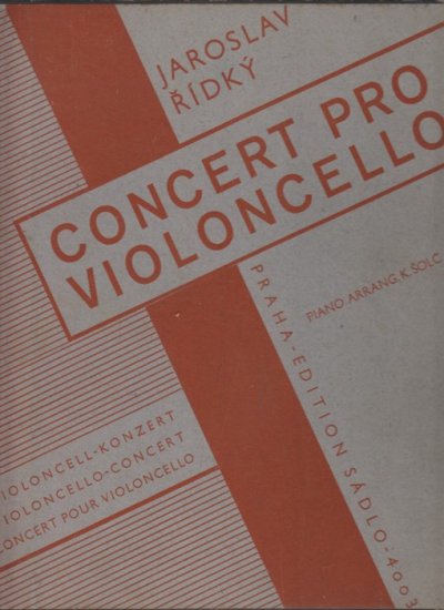 Concert pro violoncello - Kliknutím na obrázek zavřete