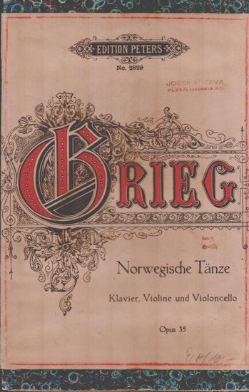 Norwegische Tänze op. 35 - Kliknutím na obrázek zavřete